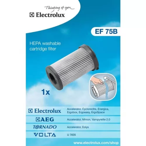 EF75B HEPA filter do bez vreckového vysávača, HEPA10 (9001959494) - AEG Electrolux AEF75B F120 Menalux