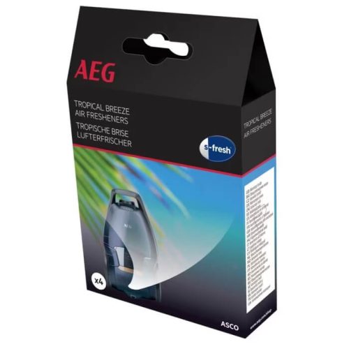 ASCO s-fresh vôňa 4ks tropický vánok (9001677799) pohlcovač pachov do vysávača AEG Electrolux ESCO 9001677849