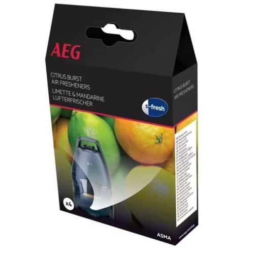 ASMA s-fresh vôňa (4ks) pohlcovač pacho vysávač s vôňou citrusov (9001677807) AEG Electrolux ESMA 9002568211 9001677856