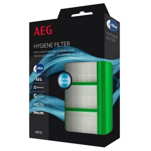 AEF12 EFH12 originál neumývateľný HEPA s-filter Hygiene Filter AEG Electrolux Philips 9001954123 9001966697 9002568385