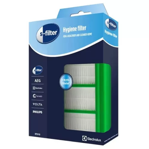 EFH12 originál neumývateľný HEPA s-filter Hygiene Filter AEG Electrolux Philips 9001954123 9001966697 9002568385
