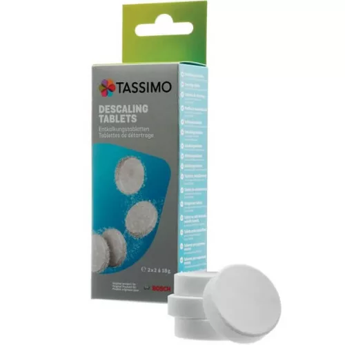 Odvápňovacie tablety TASSIMO TCZ6004 (4 x 18g) BOSCH kapsulové kávovary 00311530, 00311909, 00311916
