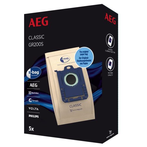 AEG Gr200S - Electrolux s-bag E200S Classic vrecká (5ks) 9001684621 pack = Philips FC8019 01