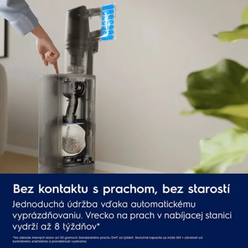 Electrolux 800 EP83HB25UV Tyčový vysávač so stanicou nabíjanie čistenie 1